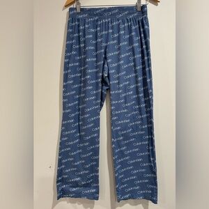 Calvin Klein Kids Pajama Bottoms in Navy